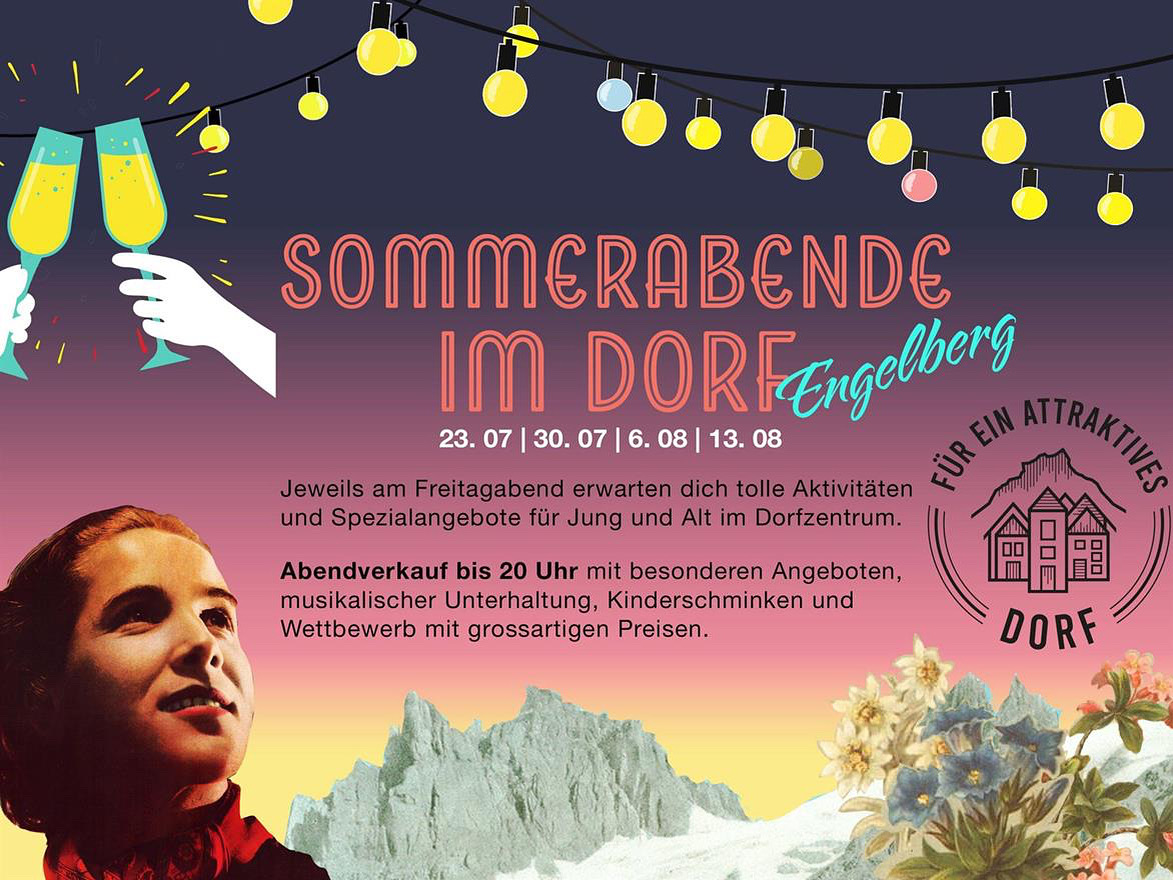 Sommerabende im Dorf