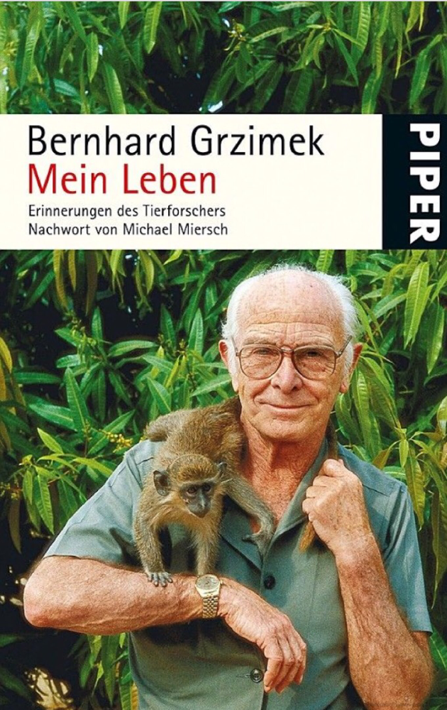 Bernhard Grzimek - Mein Leben - Cover Piper Verlag