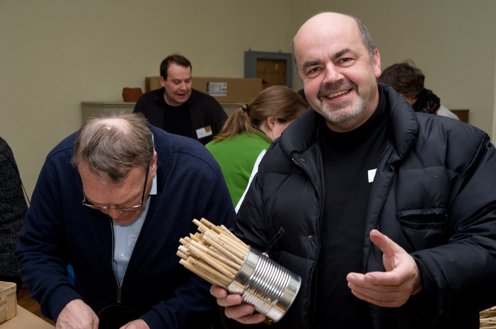 Nisthilfen und Artenschutz-Workshop (c) Alexander Schlotter | Biene sucht Blüte