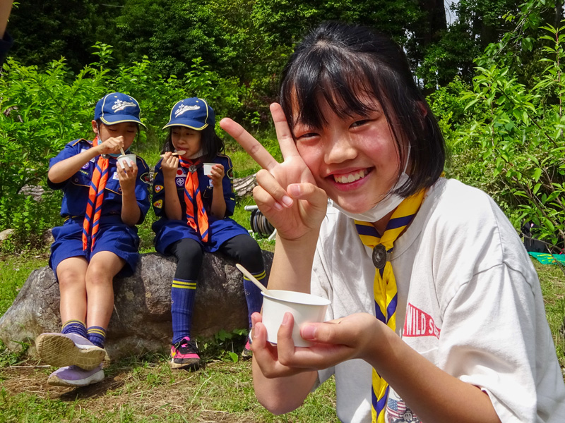 CS.準グランプリ「ハイキングのあとのアイスは最高！」みなみ地区川口１９団