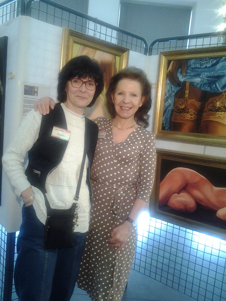 Nicole Marbaise et moi-même - Belgique