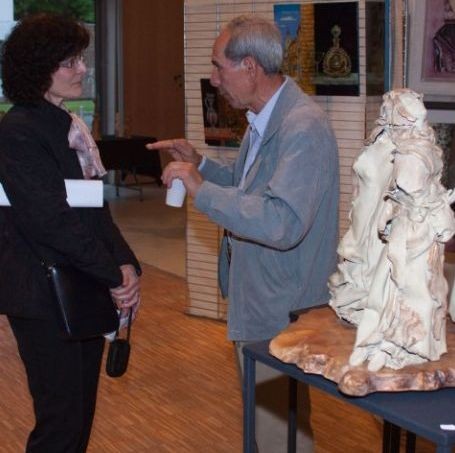 Exposition à Louvres (Val d'Oise)