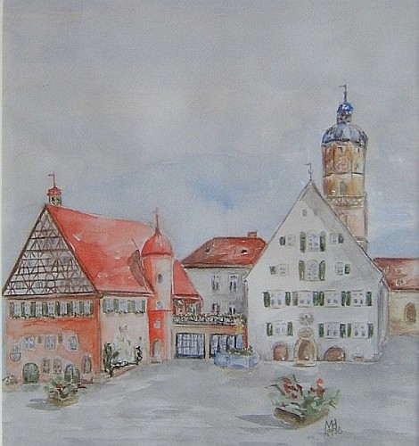 Marktplatz in Bopfingen 1998