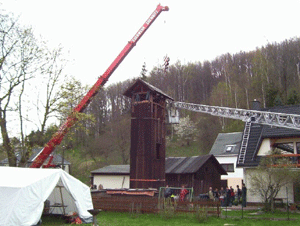 Steigerturm von 1927 aus Hirschberg