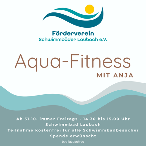 Aqua-Fitness mit Anja ab 31.10.2025