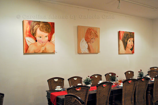 Galerie Café,  51465 BERGISCH GLADBACH, "Engelszeit", Okt. 2011 