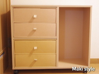 無印良品押入れ収納パルプボードボックス組み立てました 仙台暮らしのスタイリスト Maki Style
