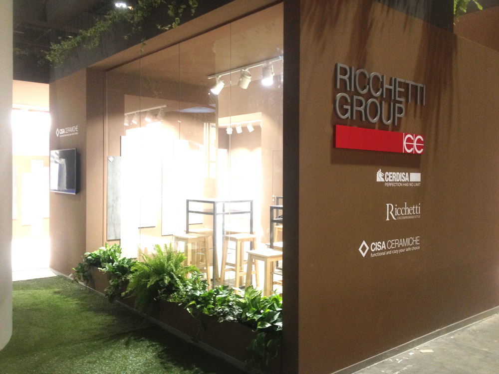 Decorazione stand fiera Covering Orlando Florida