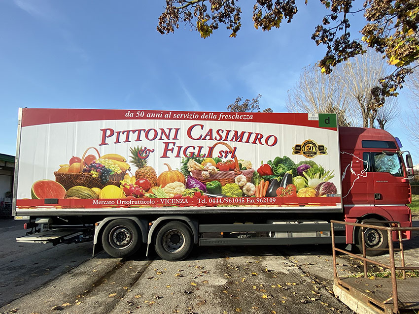 Decorazioni adesivi camion