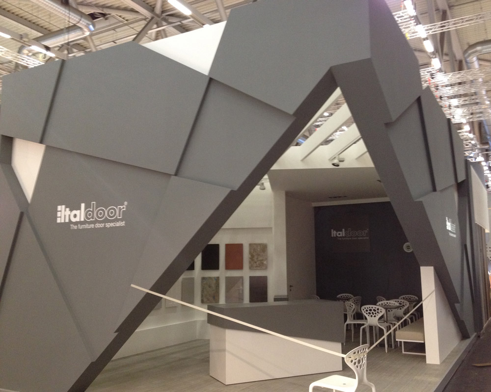 Decorazione stand fiera Covering Orlando Florida
