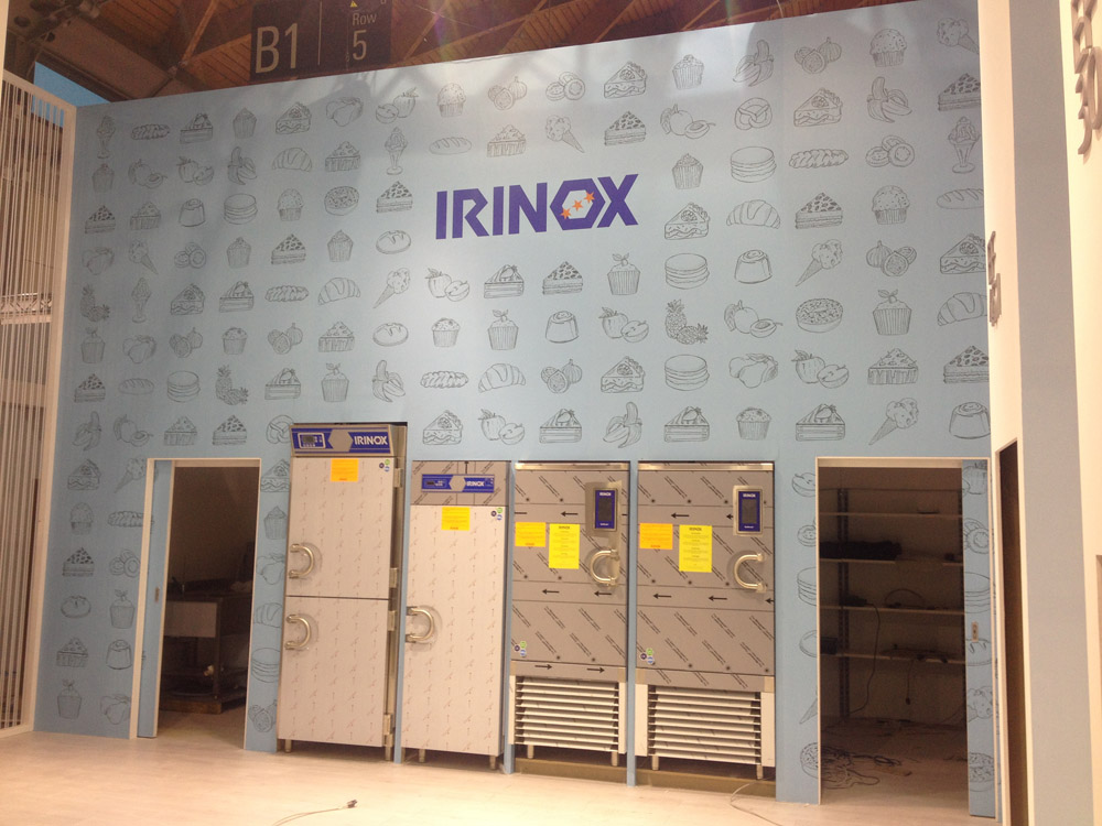 Decorazione stand fiera Sia Hospitality Design Rimini Italia