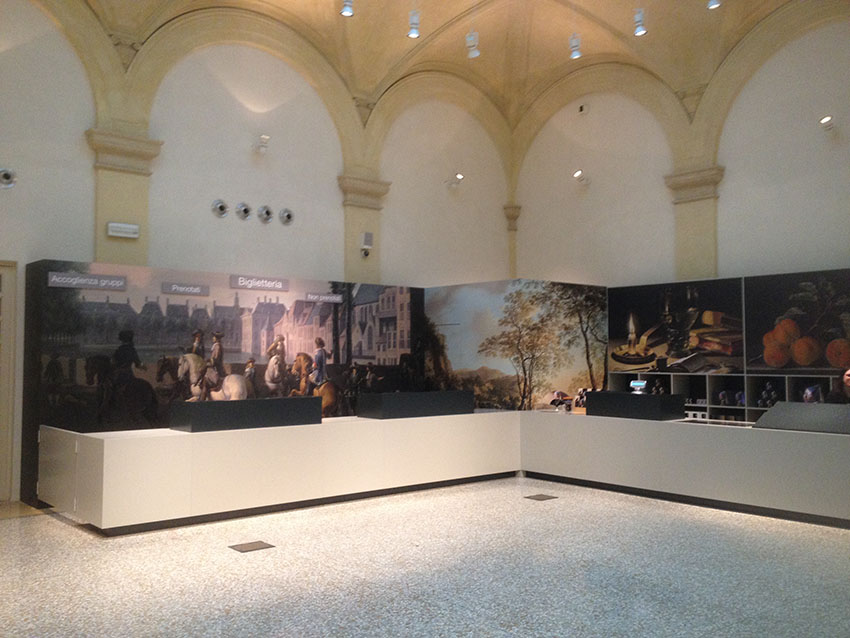 Allestimento Palazzo Fava Bologna