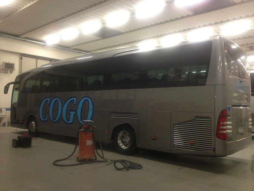 Wrapping autobus