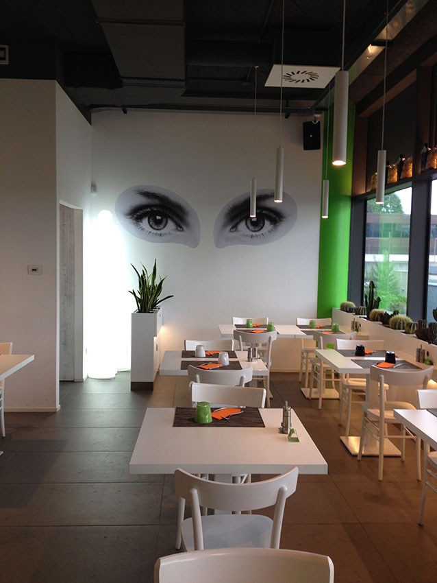 Decorazione bar Vicenza