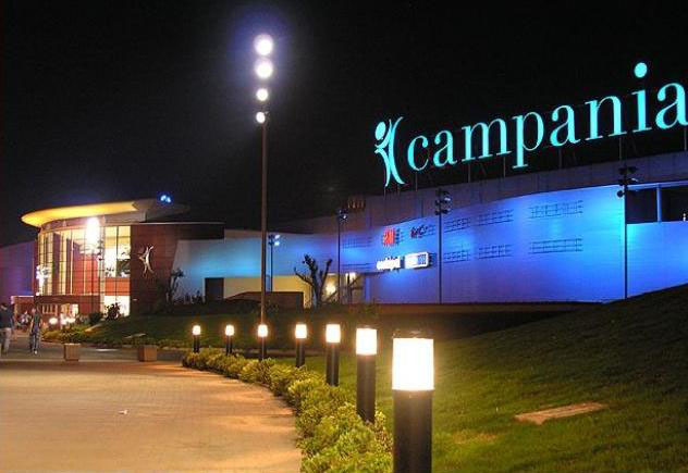 Insegna centro commerciale Campania - Caserta