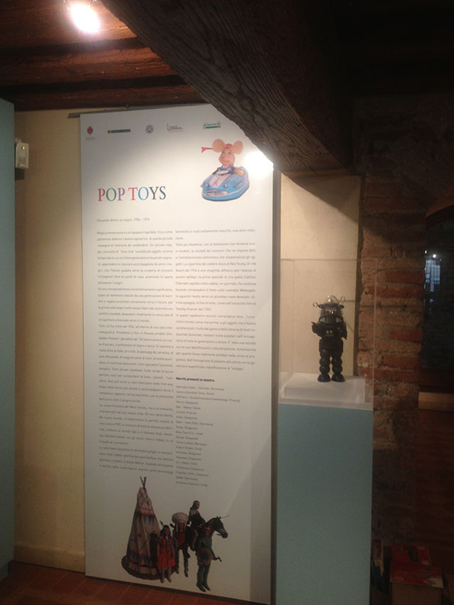 Allestimento museo Basilica Palladiana Vicenza