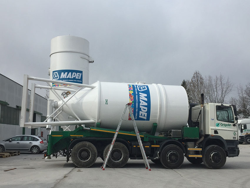 Wrapping camion - Mapei