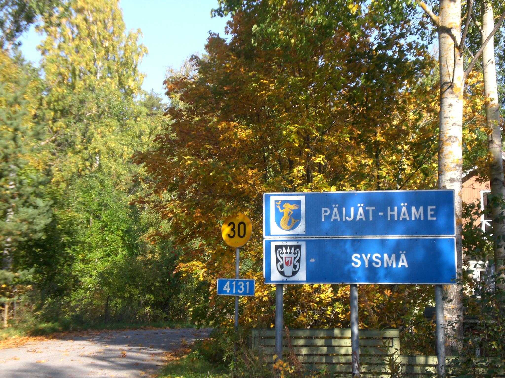 Welcome to the town of Sysmä at Lake Päijänne