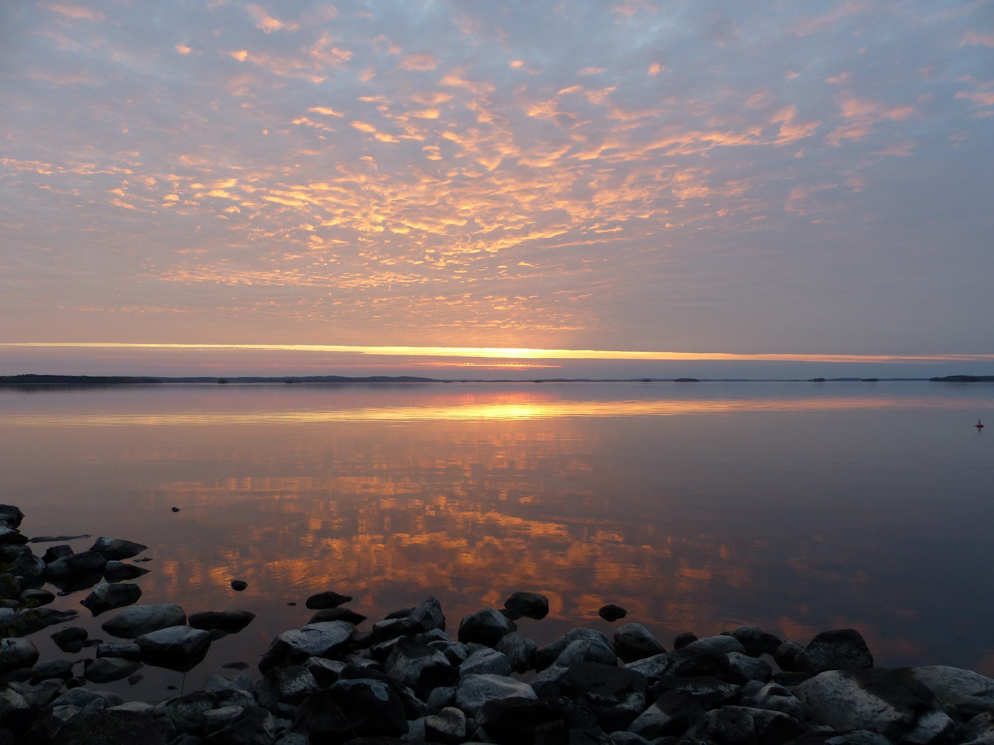 Sonnenuntergang Herbst