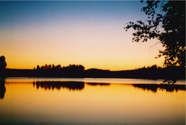 Abendstimmung am Päijänne See