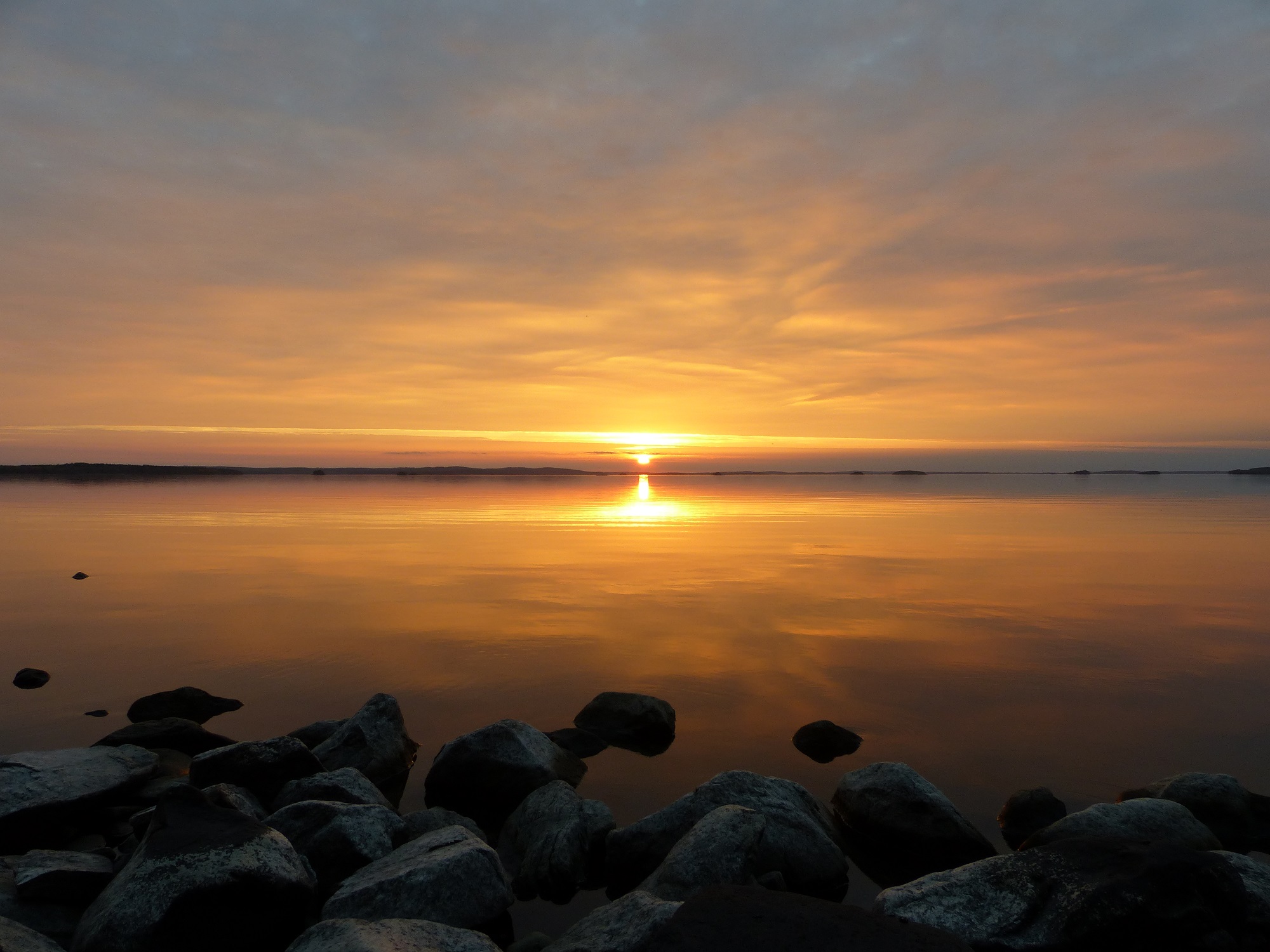 Sonnenuntergang Herbst