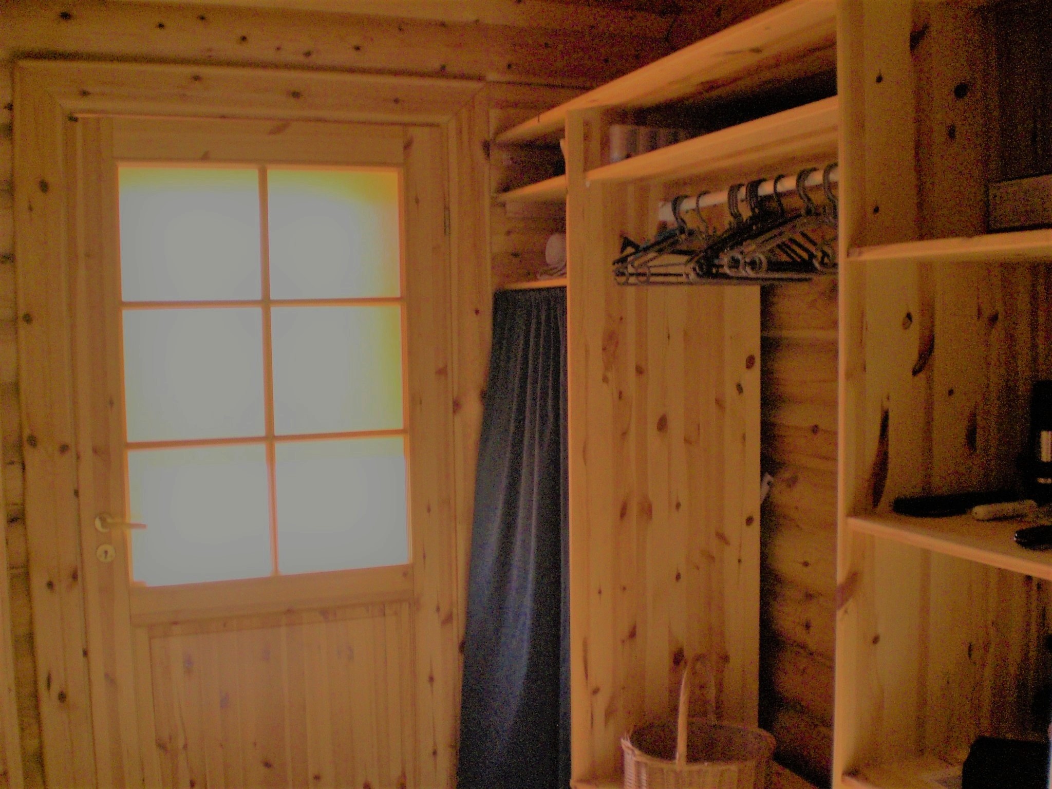 Garderobe am Eingang