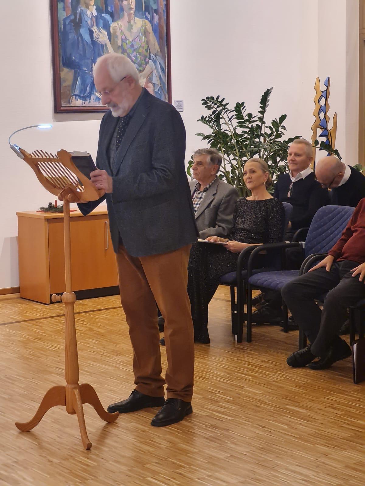 Begrüßung durch den 1. Vorsitzenden - Werner Geißler