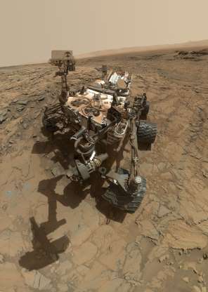 curiosity rover protagonista de las fotos hechas en Marte