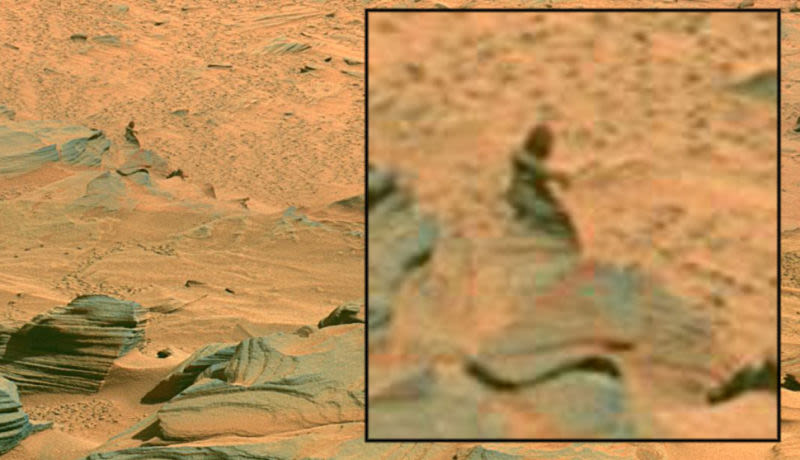 imágenes increíbles tomadas en Marte mujer