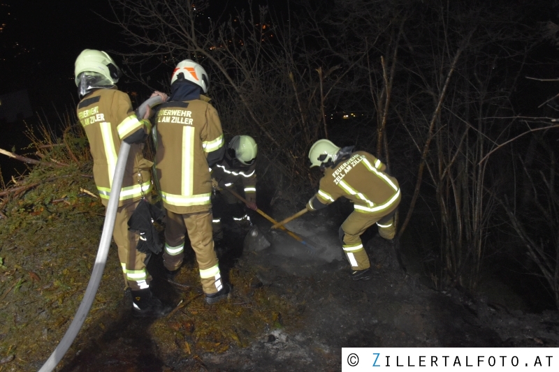 Brand Wiese am Zellberg