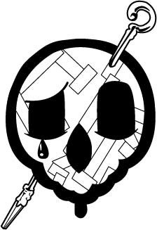 ”CBC” Logo needle skull