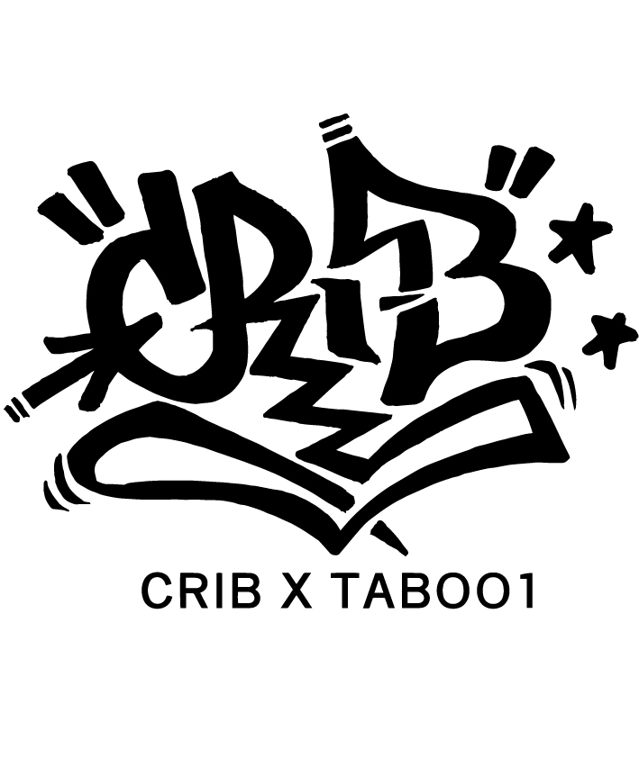 Taboo1's graffiti CRIB×TBOO１