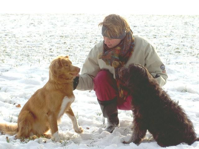 Doris mit Nebona und Caline