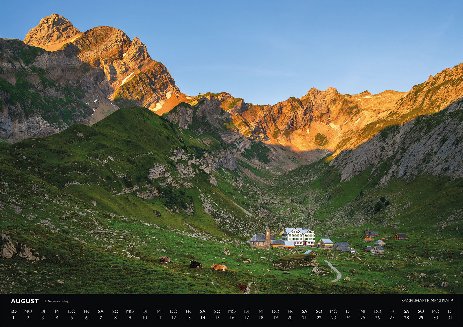 Alpstein Kalender, Alpsteinkalender, Bildkalender Alpstein, Bilder Alpstein