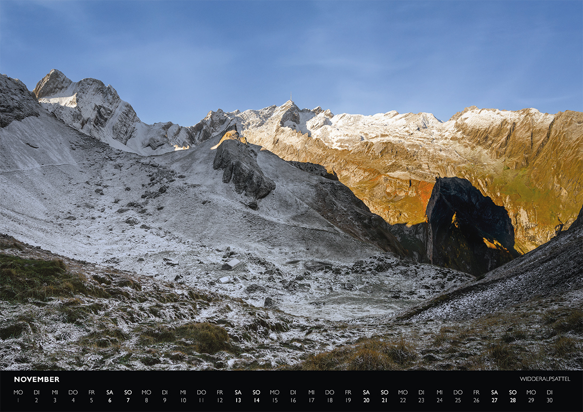 Alpstein Kalender, Alpsteinkalender, Bildkalender Alpstein, Bilder Alpstein