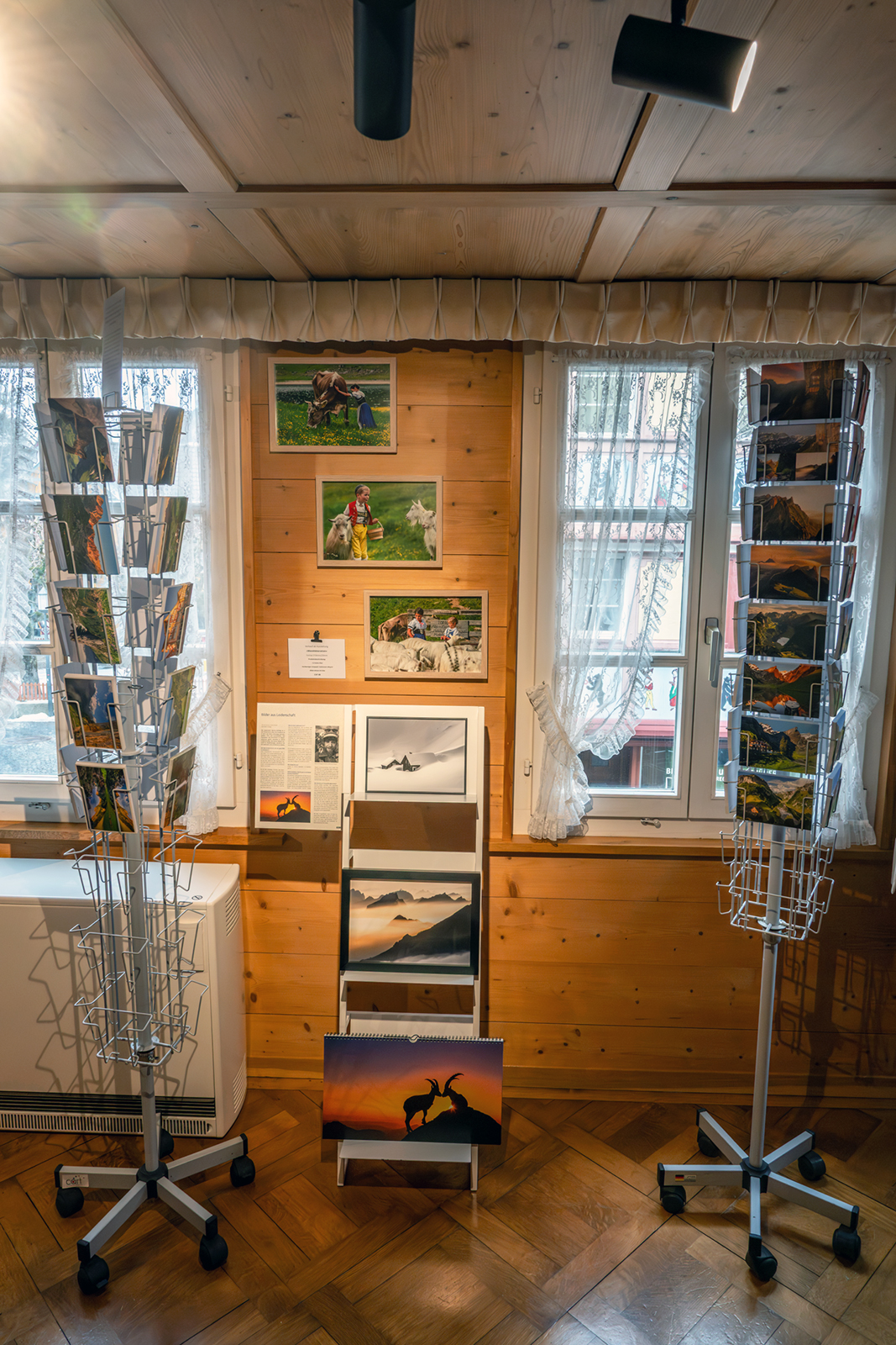 Marcel Schiegg, Drechslerei Ulmann, Ausstellung, Appenzell in der Hauptgasse