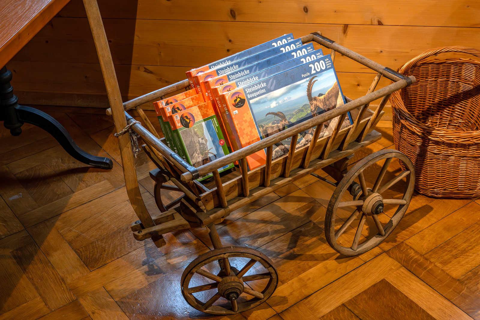 Marcel Schiegg, Drechslerei Ulmann, Ausstellung, Appenzell in der Hauptgasse