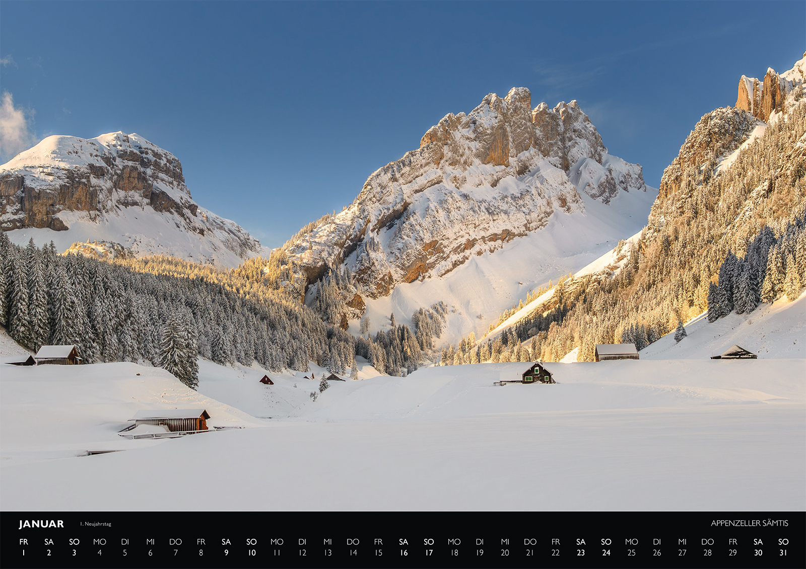 Alpstein Kalender, Alpsteinkalender, Bildkalender Alpstein, Bilder Alpstein