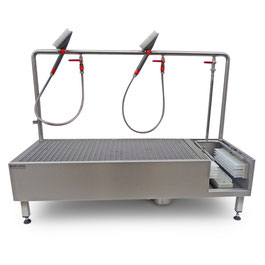  Lave botte avec cuve de saleté 