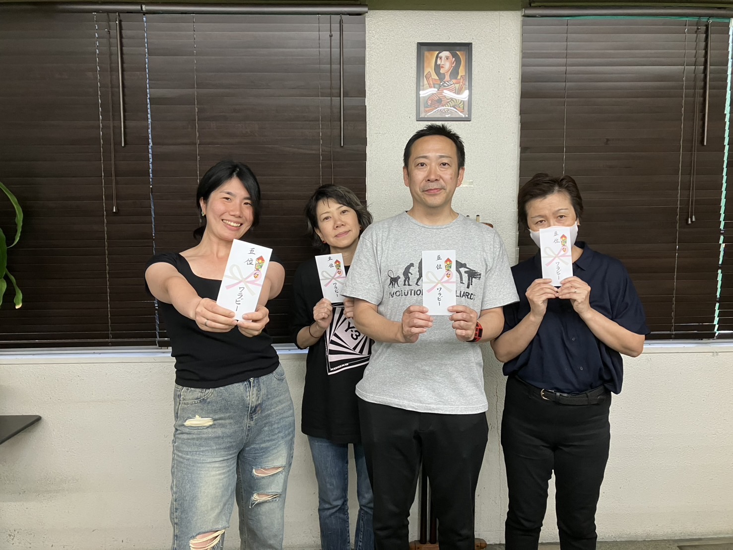 やよい氏⑤ 裕美氏⑤ 藤本氏⑤ 美保氏⑤