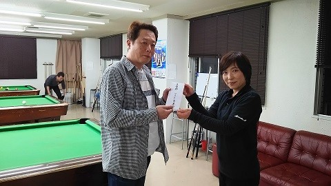 変な顔の永藤君に接戦の末ファイナリスト準優勝、丸野さん