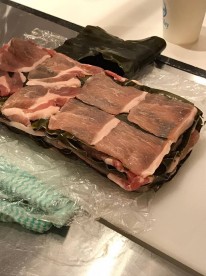 一晩おくと、こんな感じ。