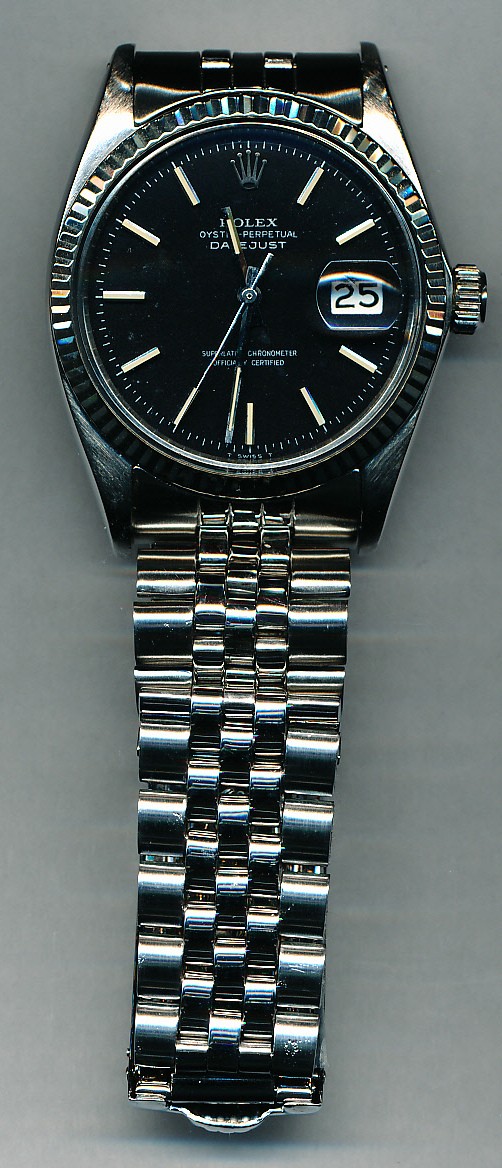 ロレックス（ROLEX) デイトジャスト（Rif.1601/1970年代製造/アンティーク）のオーバーホール・パッキン交換・ゼンマイ交換・歯車調整を承らせて頂きました