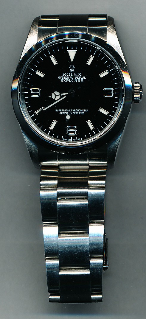 ロレックス（ROLEX)  エクスプローラーI （Rif.14270/1990年製造/アンティーク）のオーバーホール・パッキン交換・歯車調整を承らせて頂きました