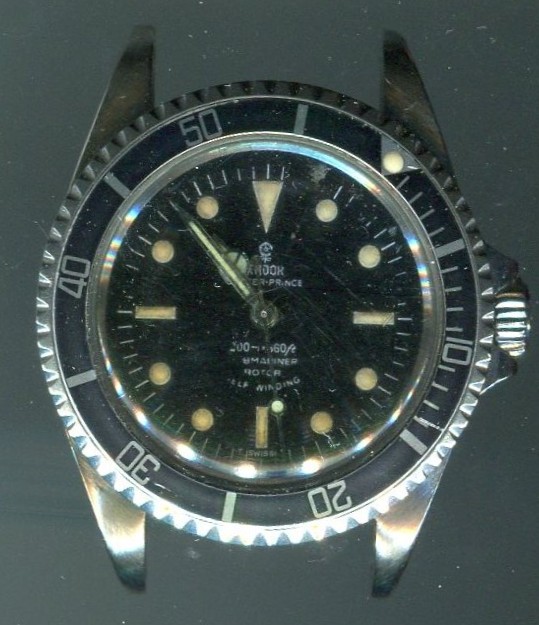 チュードル（TUDOR)サブマリーナ（Rif.7928/1963年製/アンティーク）のオーバーホール・パッキン交換・３番車交換・歯車調整を承らせて頂きました。