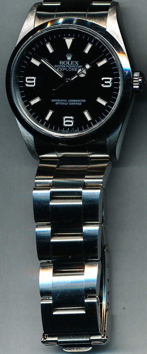 ロレックス（ROLEX)  エクスプローラーI （Rif.14270/1997年製造）のオーバーホール・パッキン交換を承らせて頂きました