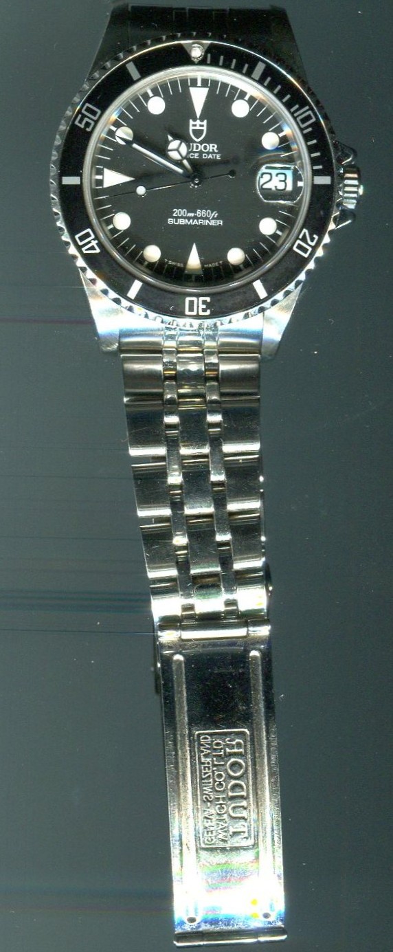 チュードル（TUDOR)サブマリーナデイト（Rif.75190/1982年製/アンティーク）のオーバーホール・パッキン交換・歯車調整を承らせて頂きました