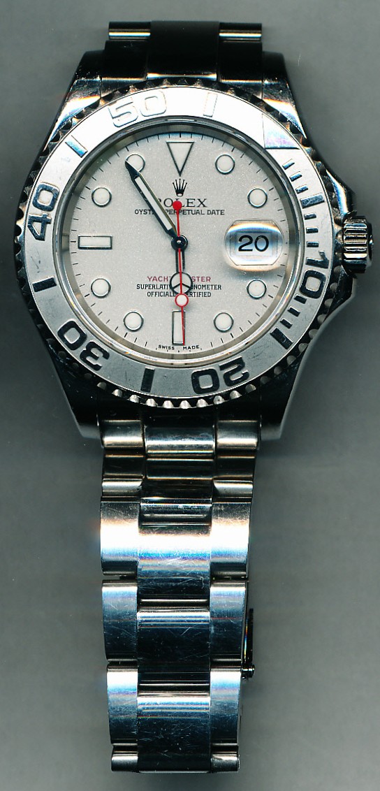 ロレックス（ROLEX) ヨットマスター（Rif.16622）のオーバーホール・パッキン交換・ゼンマイ交換を承らせて頂きました