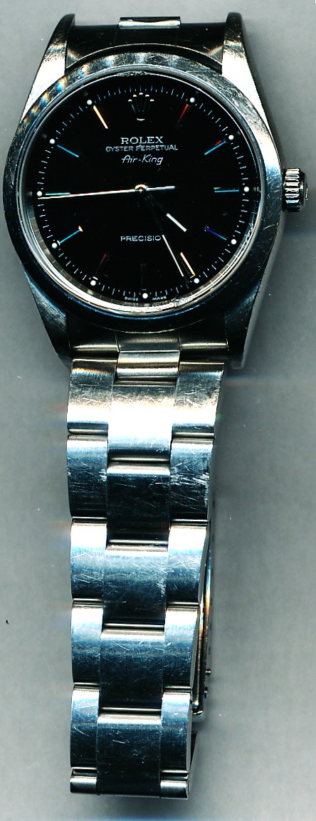 ロレックス（ROLEX) エアキング（Rif.14000）のオーバーホール・パッキン交換・ゼンマイ交換を承らせて頂きました