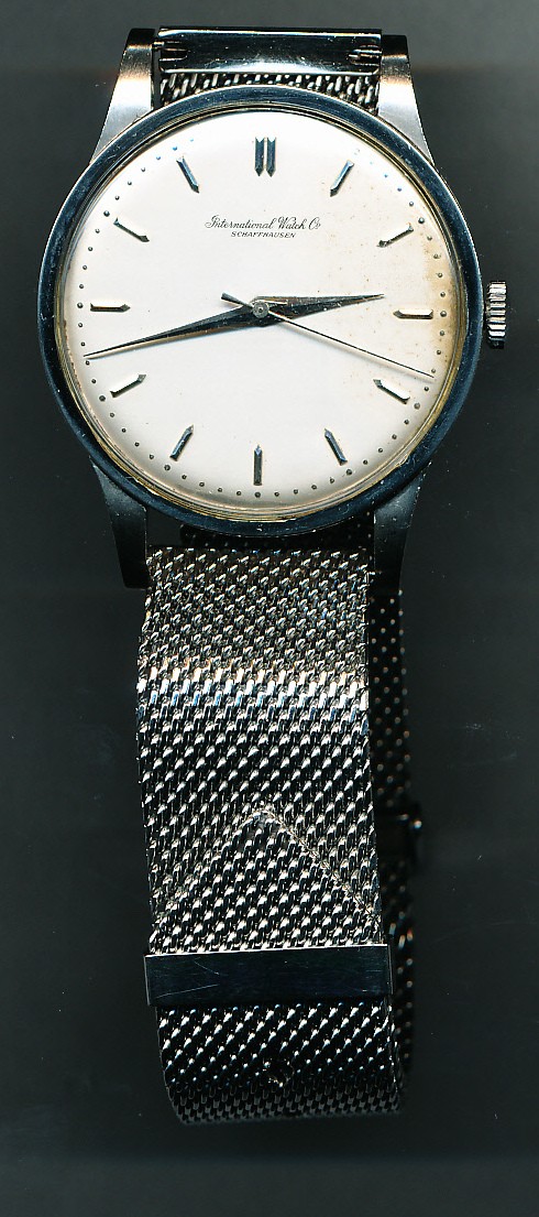 IWC オールドインター （Cal.C403/１９6０年代/手巻/アンティーク）　オーバーホール・パッキン交換・歯車調整を承らせて頂きました